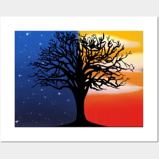 Tree Opposites Posters and Art